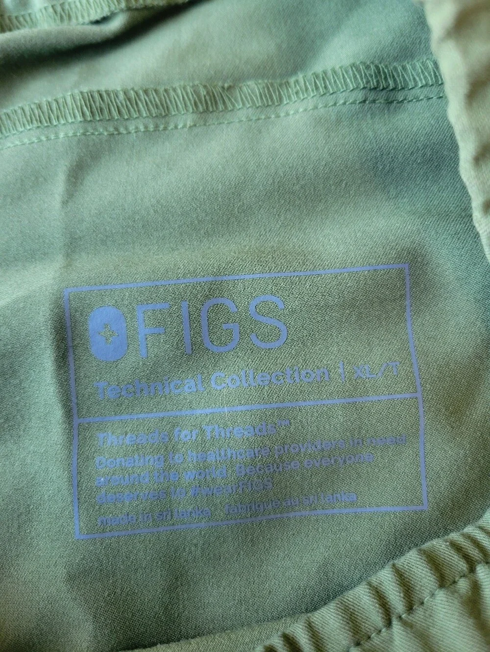 Figs Men’s Tansen Jogger Scrub Pants Dark Olive Size XL Tall
